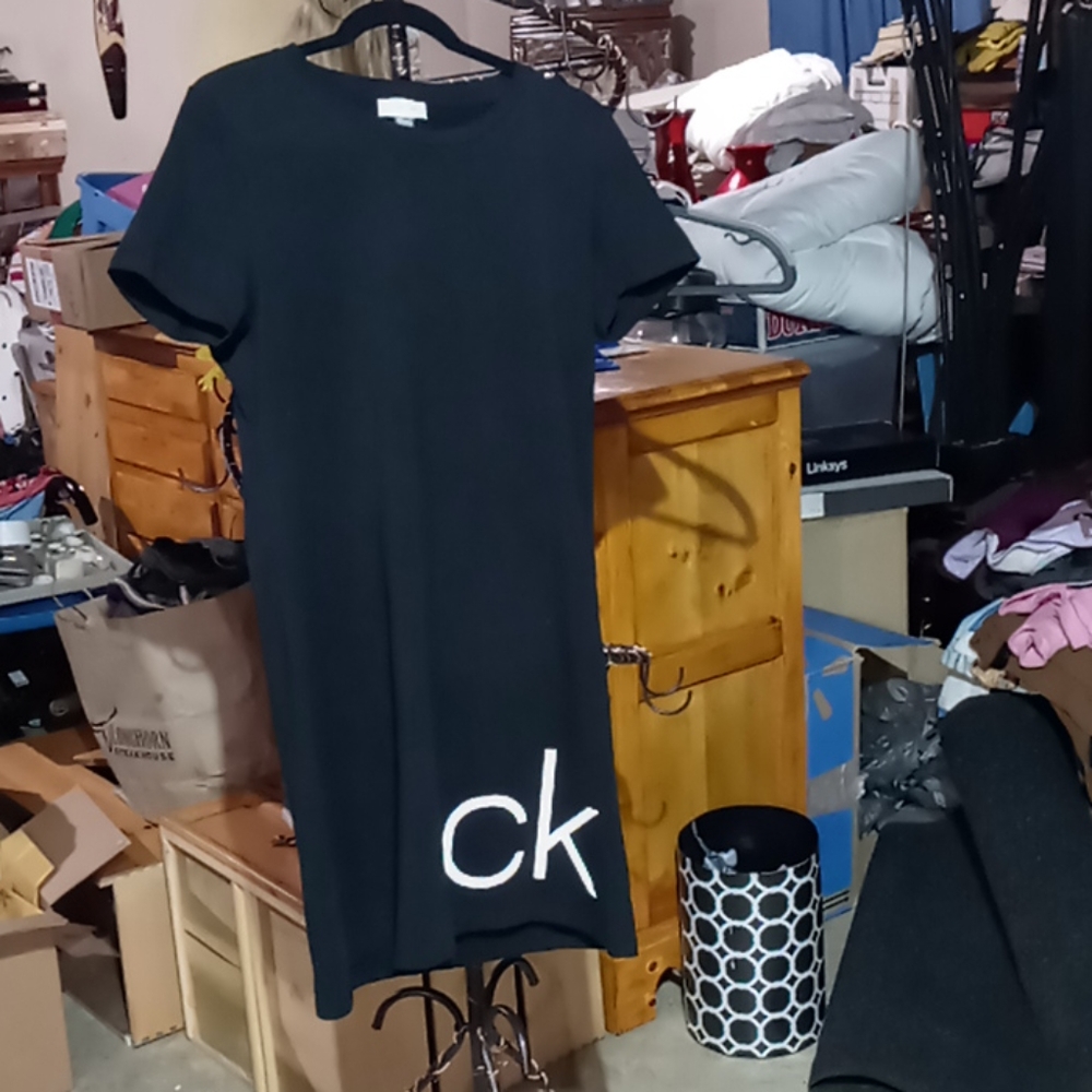 CK t shirt dress